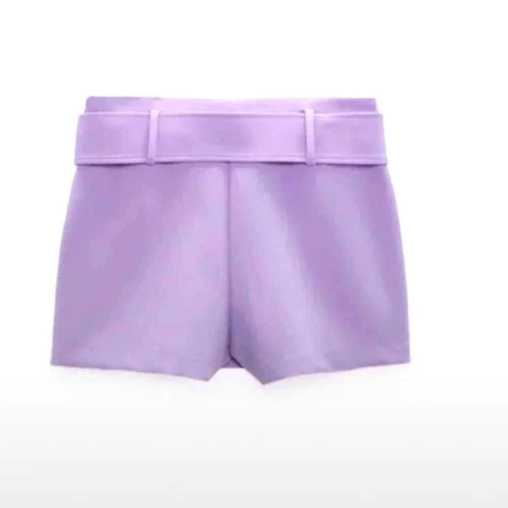NWT ZARA Women’s Lilac Skort – Size Medium - Picture 3 of 7